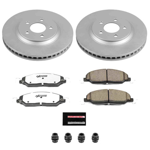 Power Stop 05-10 Ford Mustang Front Z26 Coated Brake Kit - CPK1380-26 User 1