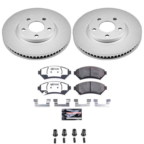 Power Stop 00-05 Buick LeSabre Front Z26 Coated Brake Kit - CPK1542-26 User 1