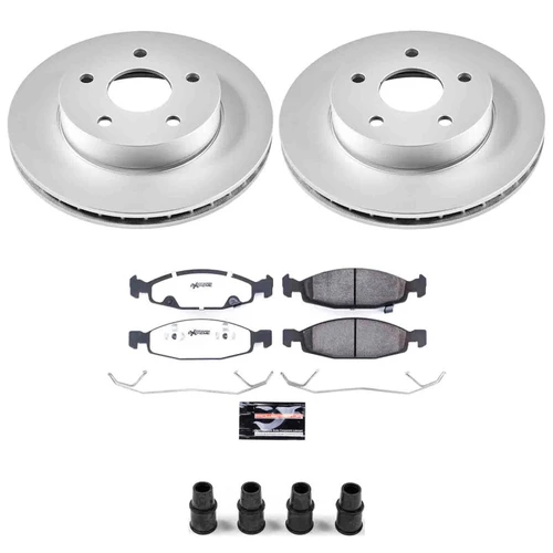 Power Stop 99-02 Jeep Grand Cherokee Front Z26 Coated Brake Kit - CPK2147-26 User 1