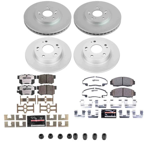 Power Stop 04-08 Acura TSX Front and Rear Z26 Coated Brake Kit - CPK2297-26 User 1