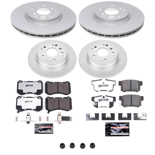 Power Stop 04-08 Acura TL Front and Rear Z26 Coated Brake Kit - CPK2718-26 User 1