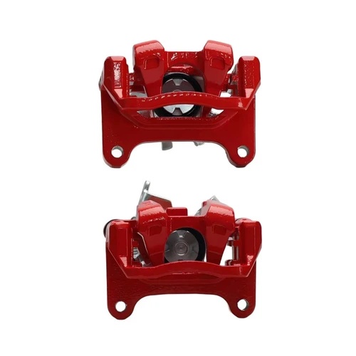 Power Stop 16-24 Chevrolet Malibu Rear Red Caliper w/Bracket (Pair) - S5558 Photo - Primary