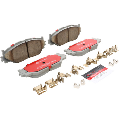 Brembo 2009+ Lexus IS C (GSE2) / 2013+ Lexus IS III (E3) Xtra Ceramic Brake Pad - Front - P83074NX Photo - Primary
