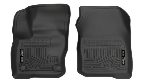 Husky Liners 16-18 Ford Focus RS WeatherBeater Front Floor Liner - Black - 17451 Photo - Primary
