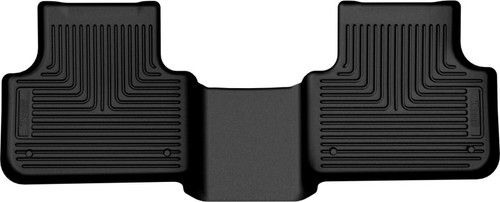 Husky Liners 18-26 Audi Q7 WeatherBeater 2nd Row Floor Liner - Black - 19981 Photo - Primary