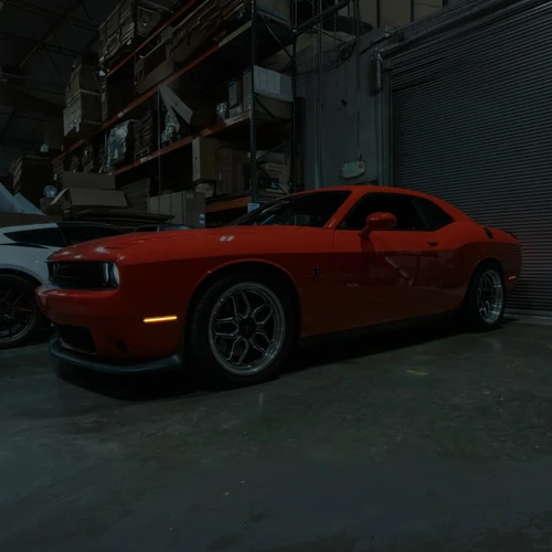 EOS Side Marker Lights Front - Smoke Lens - 15-23 Dodge Challenger (LIGHT-1576-SM)