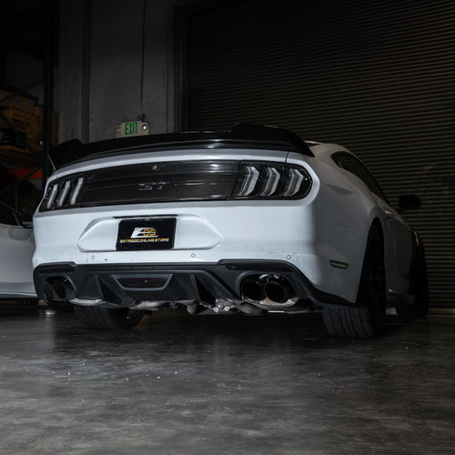EOS Rear Bumper LED Reflectors - Smoke Lens - 18-23 Mustang / 2024+ Mustang (LIGHT-1602-SM)