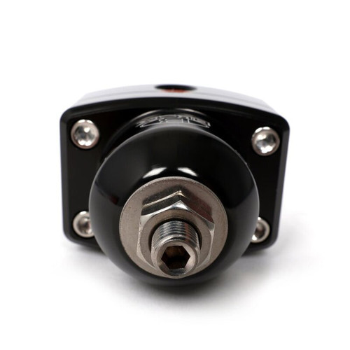 BLOX Racing 2-Port Design Black/Black Adjustable Fuel Pressure Regulator - BXFU-00410-BKB