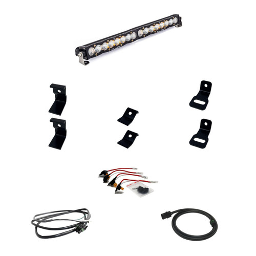 Baja Designs 2021+ Dodge Ram TRX 20in OnX6/S8 Grill Mount Kit - 448049 Baja Designs 2021+ Dodge Ram TRX 20in OnX6/S8 Grill Mount Kit - 448049