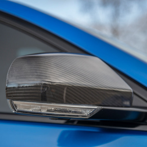 EOS Mirror Covers - Carbon Fiber - Cadillac ATS-V Sedan EOS Mirror Covers - Carbon Fiber - Cadillac ATS-V Sedan
