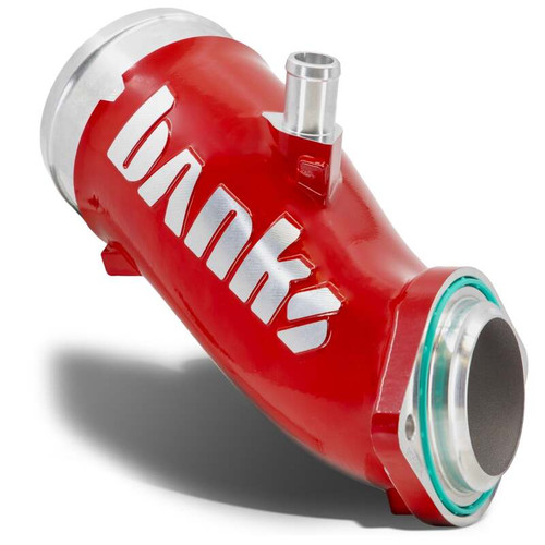 Banks Power 17-24 Chevrolet/GMC 2500/3500 6.6L Duramax L5P Monster-Ram Turbo Inlet Elbow - Red - 42792-R