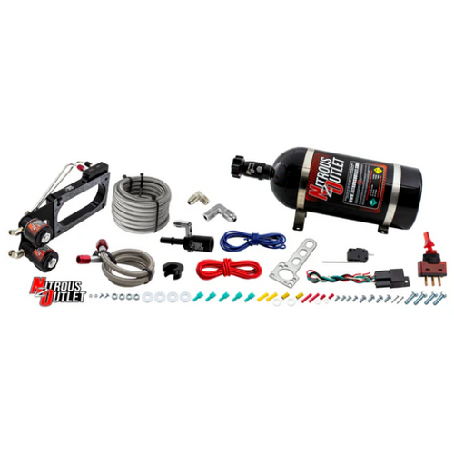 Nitrous Outlet Nitrous Plate Hardline System - 11-17 Mustang w. Cobra Jet Manifold Nitrous Outlet Nitrous Plate Hardline System - 11-17 Mustang w. Cobra Jet Manifold