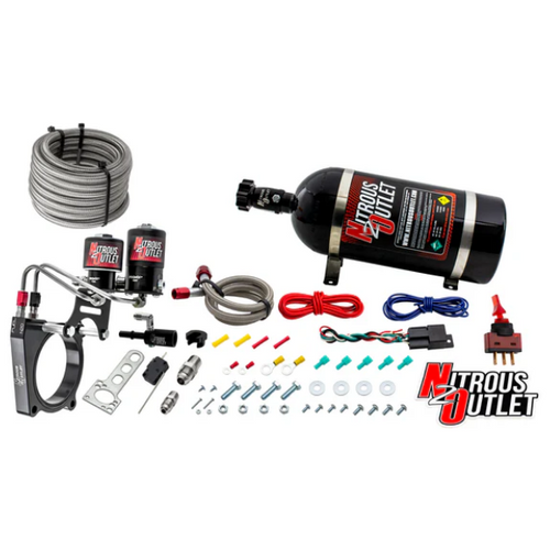 Nitrous Outlet Nitrous Plate Hardline System - 11-17 Mustang GT Nitrous Outlet Nitrous Plate Hardline System - 11-17 Mustang GT