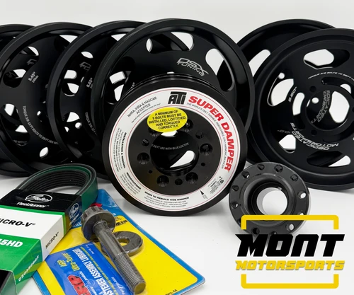 ATI Lower Pulley Kit - 2009-2015 Cadillac CTS-V / 12-15 Camaro ZL1
