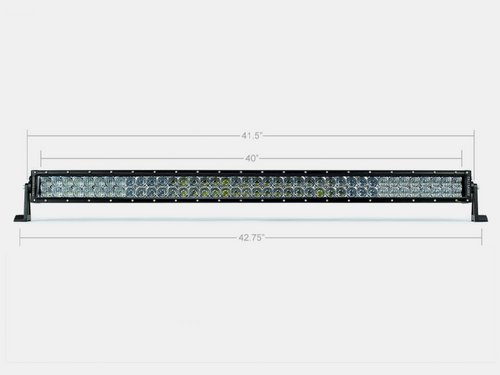 Cali Raised 42 Dual Row 5D Optic Osram Led Bar - Spot - CR2313