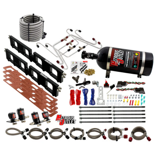 Nitrous Outlet Blower Spacer Nitrous System - Hellcat / TRX / Trackhawk Nitrous Outlet Blower Spacer Nitrous System - Hellcat / TRX / Trackhawk