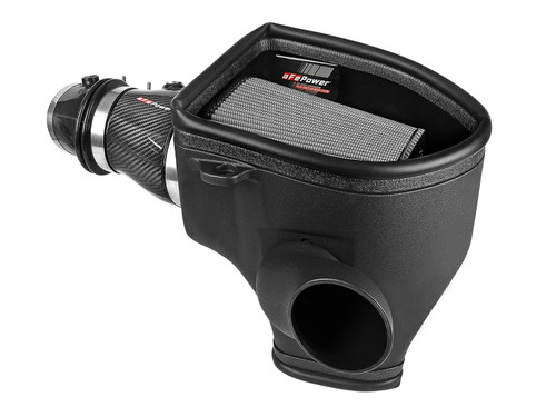 aFe Power Track Series Carbon Fiber Cold Air Intake System w/ Pro DRY S Filter - Hellcat Demon / Redeye
