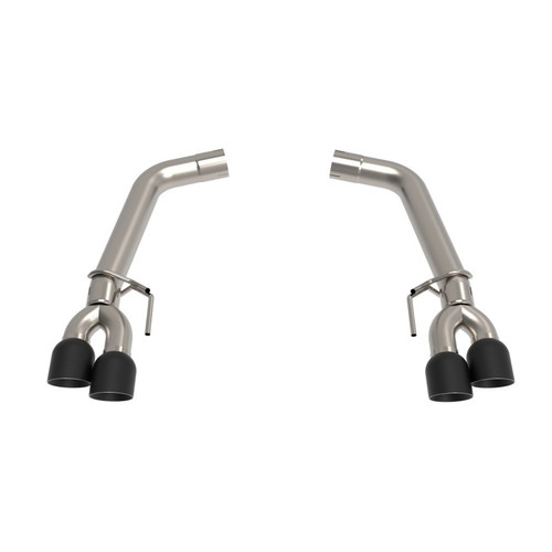 Kooks 3" Axleback Muffler Delete w. Black Tips - 18-23 Mustang GT S550