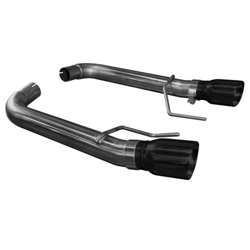 Kooks 3" Muffler Delete Exhaust w. Black Tips - 15-17 Mustang GT S550