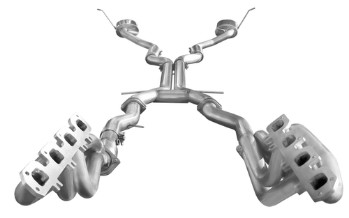 ARH 1 7/8" Long Tube Headers w. Off-Road Connection Pipes w. Mufflers - Jeep Trackhawk ARH 1 7/8" Long Tube Headers w. Off-Road Connection Pipes w. Mufflers - Jeep Trackhawk