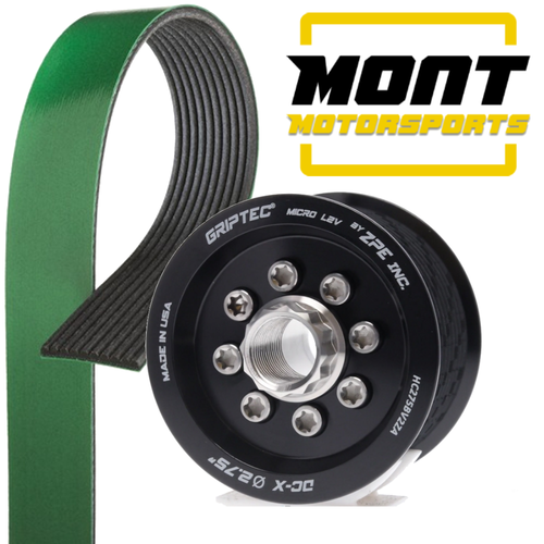 Griptec 2.85 Upper Pulley Kit - Hellcat / TRX / Trackhawk Griptec 2.85 Upper Pulley Kit - Hellcat / TRX / Trackhawk