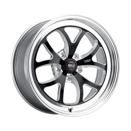 Weld Wheels S76 Black 18x5 Front Wheel - 2015-2025+ Ford Mustang GT
