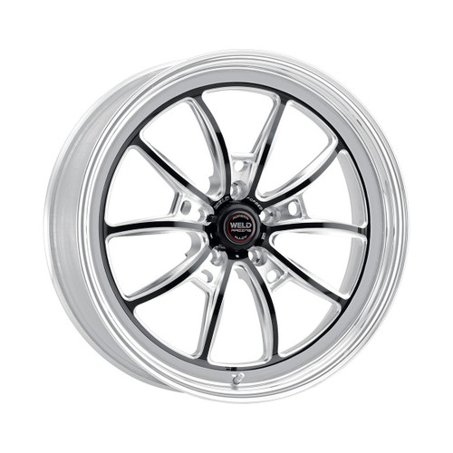 Weld Wheels S80 Black 20x8 Front Wheel - 2015-2025+ Ford Mustang GT