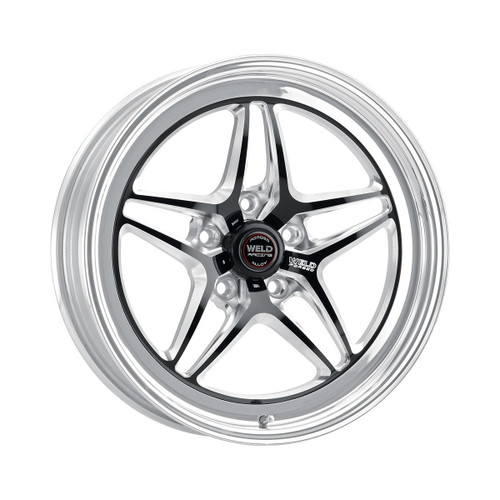 Weld Wheels S81 Black 18x10 Rear Wheel - 2015-2025+ Ford Mustang GT