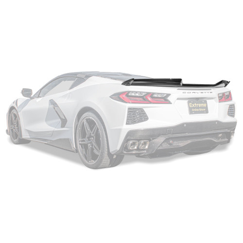 EOS Ducktail Low Rear Spoiler - Carbon Flash Metallic - C8 Corvette (SPOILER-695-V2-ABS) EOS Ducktail Low Rear Spoiler - Carbon Flash Metallic - C8 Corvette (SPOILER-695-V2-ABS)