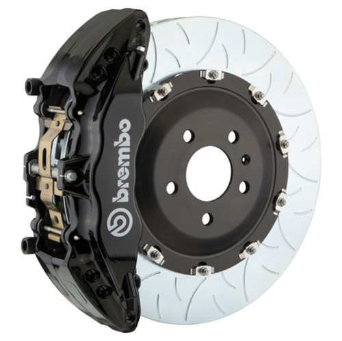 Brembo 08-17 A5/08-17 S5/09-16 A4/09-16 S4 Fr GT BBK 6Pist Cast 380x34 2pc Rotor Slot Type3-Black - 1N3.9050A1