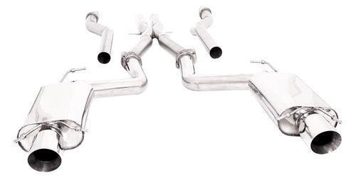 B&B - Catback Sport Exhaust w. X-Pipe - 04-07 CTS-V