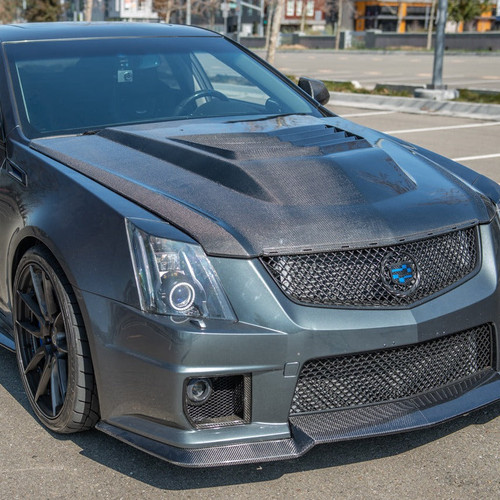 EOS Hood w. Vented Center - Fiberglass - 09-15 CTS-V (HOOD-333-FRP) EOS Hood w. Vented Center - Fiberglass - 09-15 CTS-V (HOOD-333-FRP)
