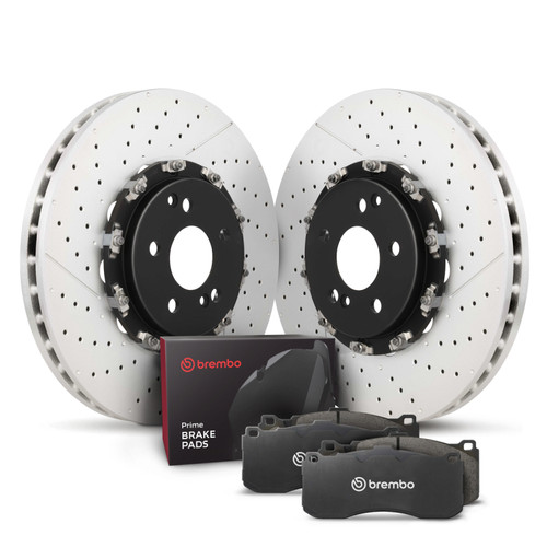 Brembo OE 09-11 Nissan GT-R Front Disc Brake Kit - KT04317