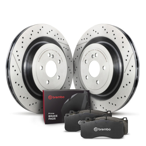 Brembo OE Rear Disc Brake Kit - KT04496