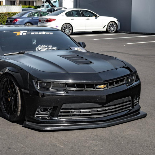 EOS Z28 Package Front Splitter - Matte Black - 14-15 Camaro SS
