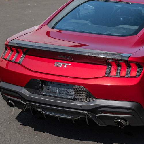 EOS Rear Decklid Spoiler Panel - Carbon Fiber - 2024+ Mustang S650