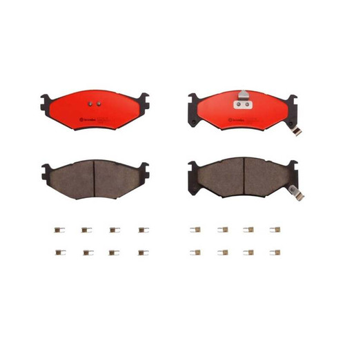 Brembo 91-94 Chrysler LeBaron/Town & Country/ 91-94 Grand Voyager/Voyager Front NAO Brake Pad - P11007N Photo - Primary