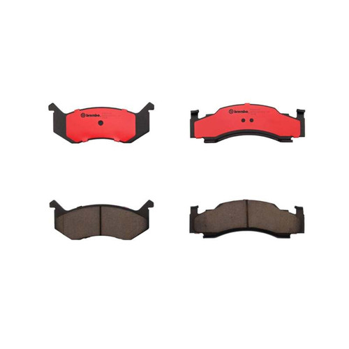Brembo 84-93 Dodge B150/B250/B350/ 95-97 B1500/B2500/B3500/86-89 D100 Front NAO Brake Pad - P18014N Photo - Primary