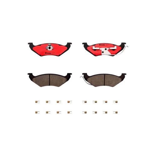 Brembo 92-95 Ford Crown Victoria/ 91-95 Lincoln Town Car/92-95 Grand Marquis Rear NAO Brake Pad - P24094N Photo - Primary