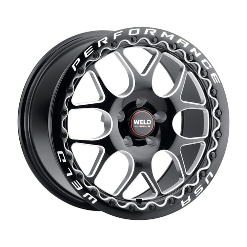 Weld Solana Beadlock 17x11 Rear Wheel - C6 / C7 Corvette