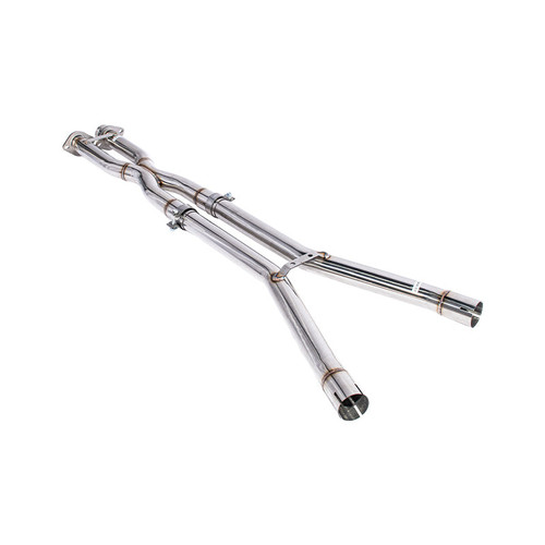 EOS 2.5" X-Pipe Kit T-304 Stainless Steel - 05-08 C6 Corvette (EXT-MP090)