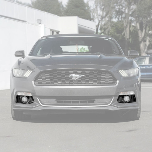 EOS Carbon Fiber Fog Light Bezels - 15-17 Ford Mustang (FOG-1108-BKCF) EOS Carbon Fiber Fog Light Bezels - 15-17 Ford Mustang (FOG-1108-BKCF)