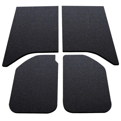 DEI 11-18 Jeep Wrangler JK 2-Door Boom Mat Headliner - 4 Piece - Black - 50138