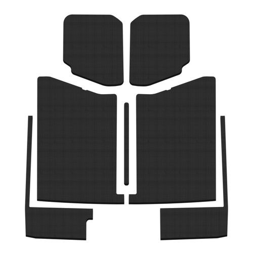 DEI 20-22 Jeep Gladiator JT 4-Door Boom Mat Complete Headliner Kit - 7 Piece - Black - 50183