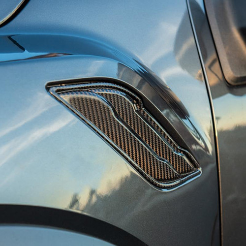 EOS Carbon Fiber Front Fender Vents - 17-20 Ford F150 Raptor EOS Carbon Fiber Front Fender Vents - 17-20 Ford F150 Raptor