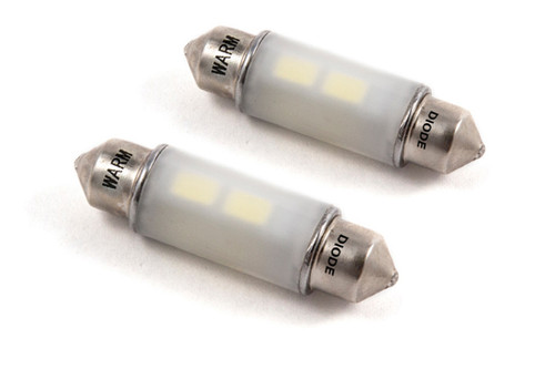 Diode Dynamics 39mm HP6 LED Warm - White (Pair) - DD0353P