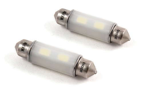 Diode Dynamics 41mm HP6 LED Bulb Warm - White (Pair) - DD0354P