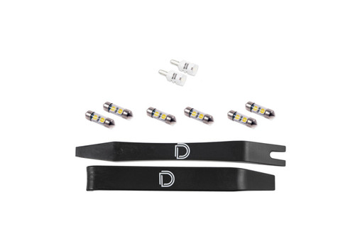Diode Dynamics 12-18 Hyundai Veloster Interior LED Kit Cool White Stage 1 - DD0535