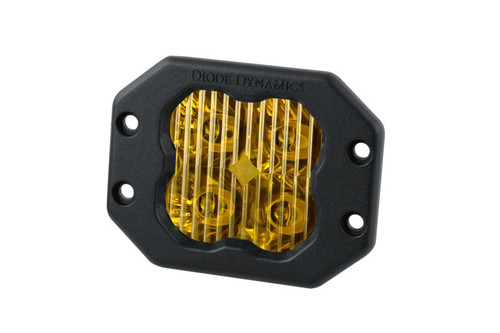 Diode Dynamics SS3 Sport ABL - Yellow Driving Flush (Single) - DD6923S