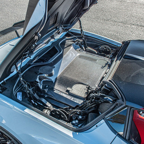 EOS Engine Bay Panel Cover - Carbon Fiber - C8 Corvette HTC